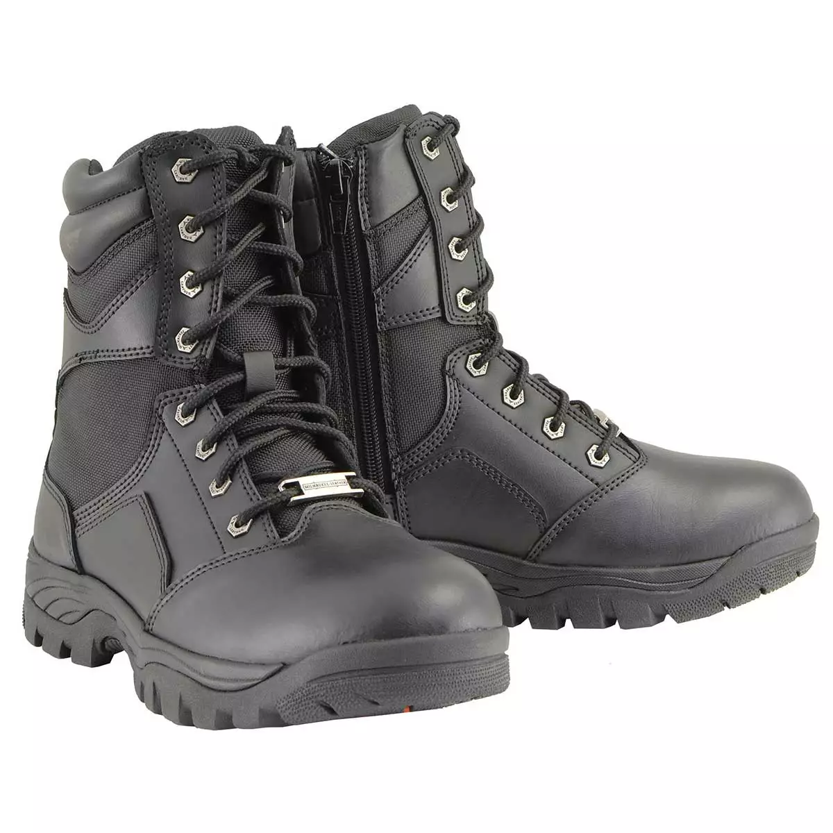 Milwaukee Leather MBM9135 Men’s Black Lace-Up Waterproof Work Boots 4 Milwaukee Leather MBM9135 Men’s Black Lace-Up Waterproof Work Boots - Image 2